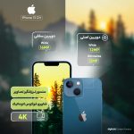 گوشی موبایل اپل مدل iPhone 13 CH دو سیم&zwnj; کارت ظرفیت 256 گیگابایت و رم 4 گیگابایت - نات اکتیو