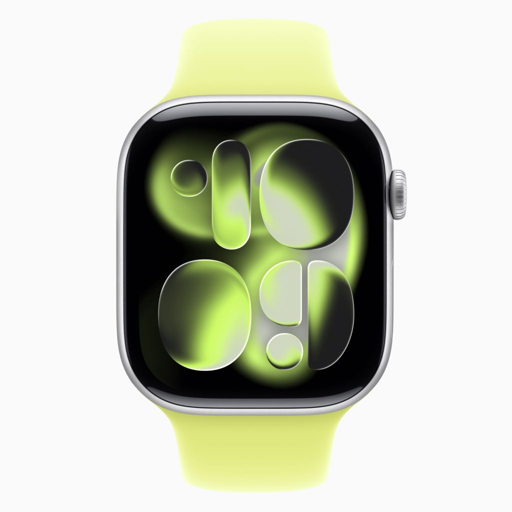 ساعت هوشمند 42 میلی متری اپل مدل Series 11 Aluminum Case با بند سیلیکونی