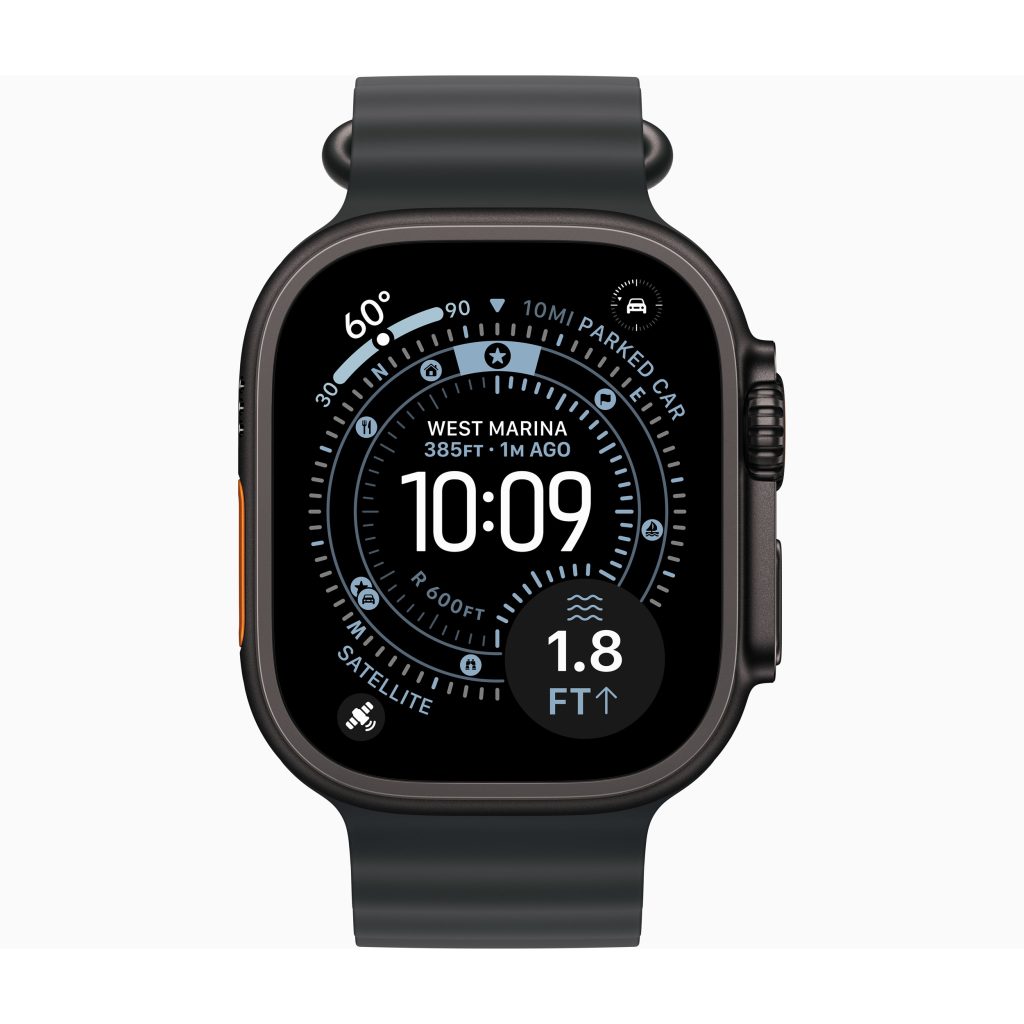 ساعت هوشمند 49 میلی متری اپل مدل Ultra 3 Black Titanium Case با بند Ocean