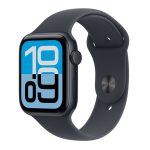 ساعت هوشمند 44 میلی متری اپل مدل SE 3 Aluminum Case با بند سیلیکونی